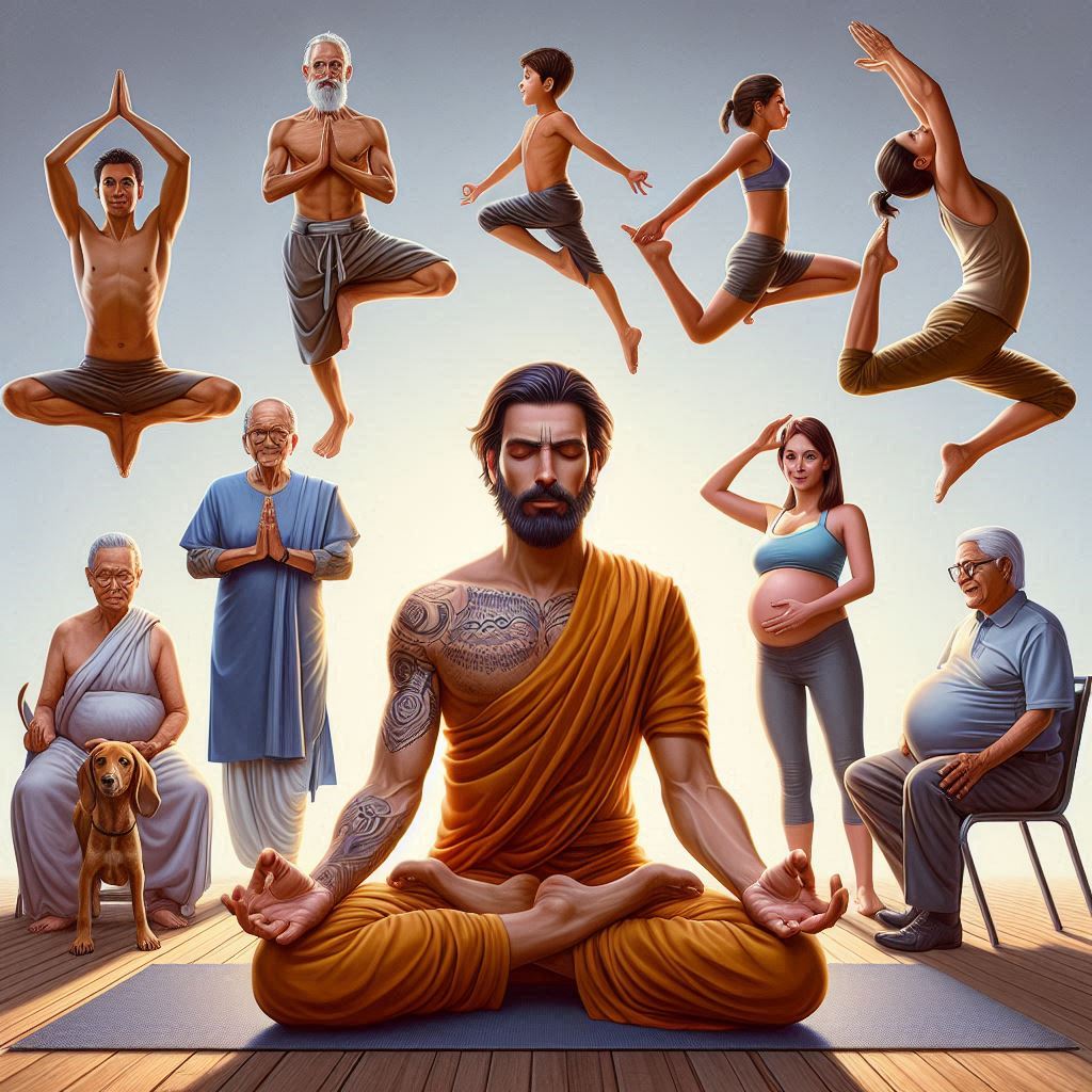 Les huit membres du Raja yoga